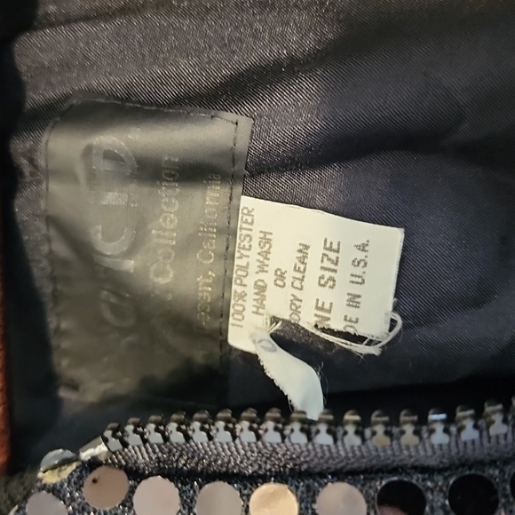 Vintage black sequin bomber 👌 - Picture 5 of 5